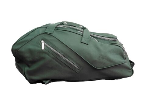 Green/Silver Leather Thermobag