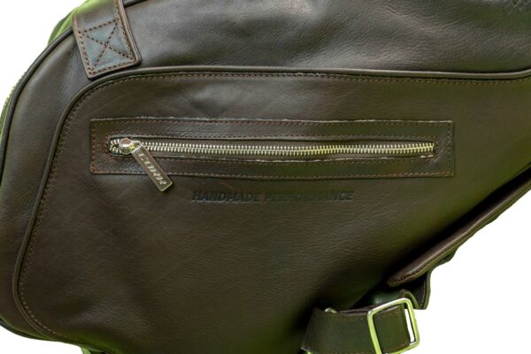 Brown Leather Thermobag - Image 2