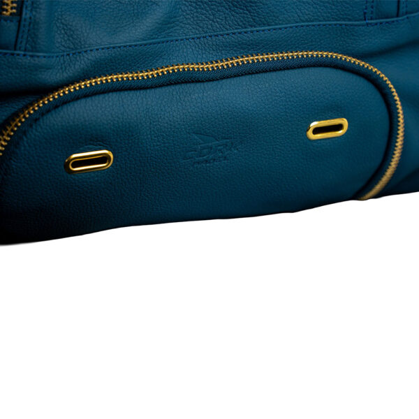 Blue Leather Thermobag - Image 6
