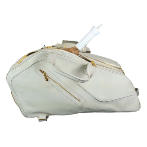White/Gold Leather Thermobag